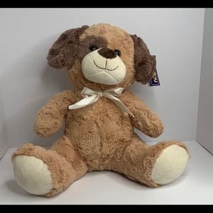 Kellytoy Original Teddy Bear Brown Dog Size Medium